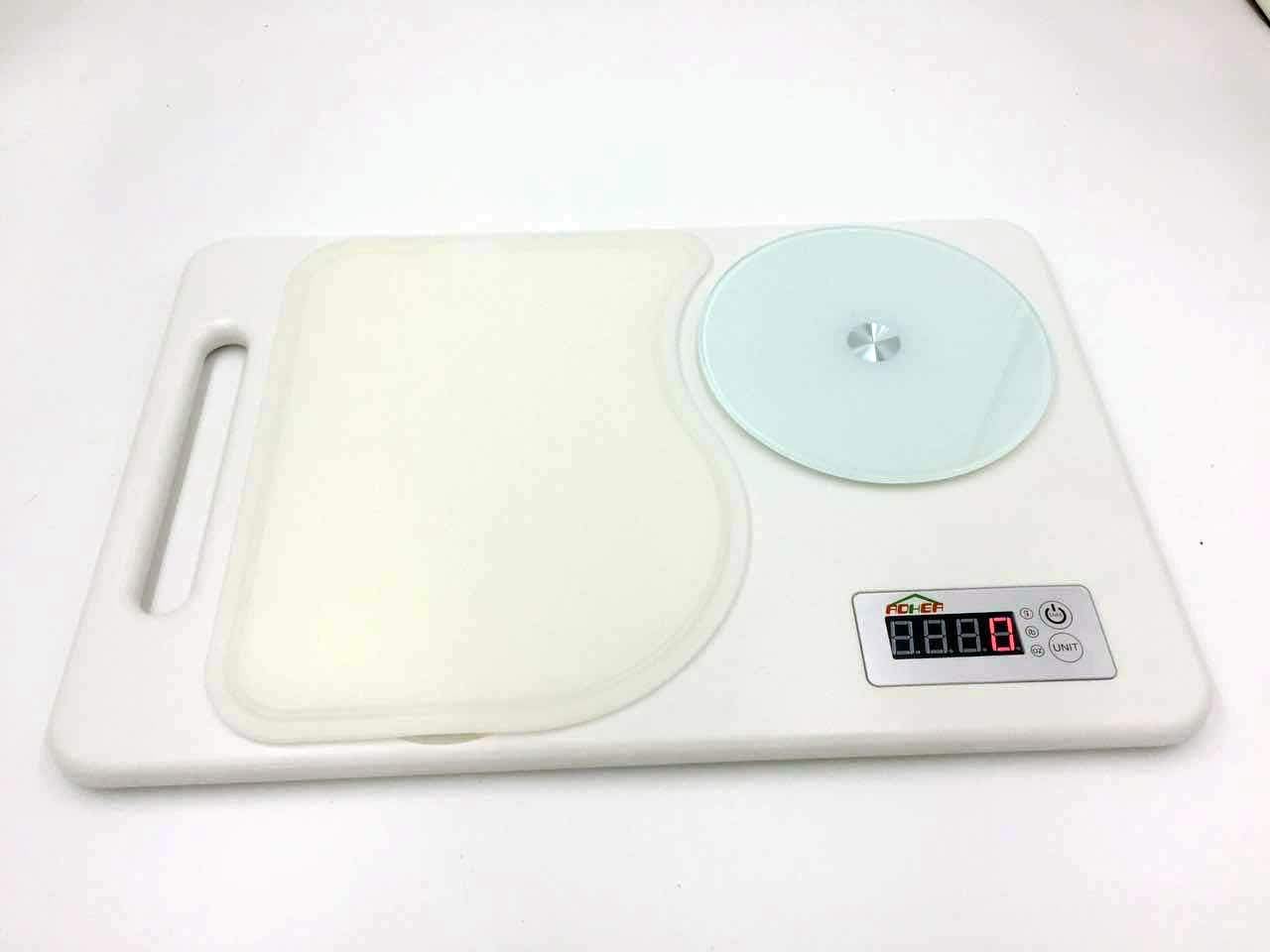 Cutting Board include Electrical Scale Bamboo Cutting Mat With Kitchen And Food Scale