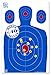 Big Dawg Targets 25 Pack - 12 X 18 Inch Blue Silhouette Reactive Splatter Target