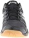 ASICS Women's Gel Upcourt Volleyball Shoe,Black/Silver,9 M US