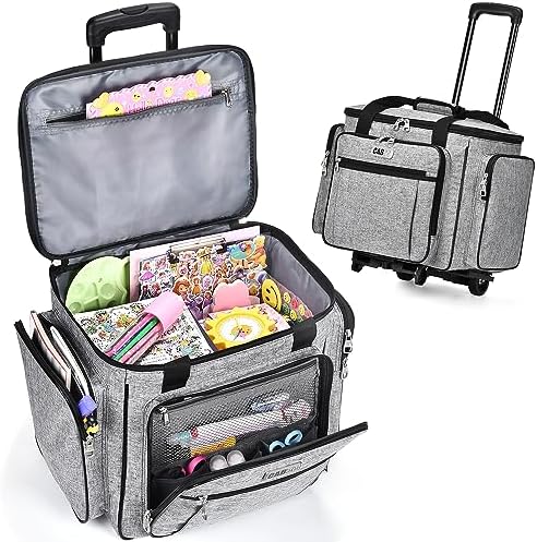 Amazon.com : Large Capacity Art Supply Storage Bag with Straps