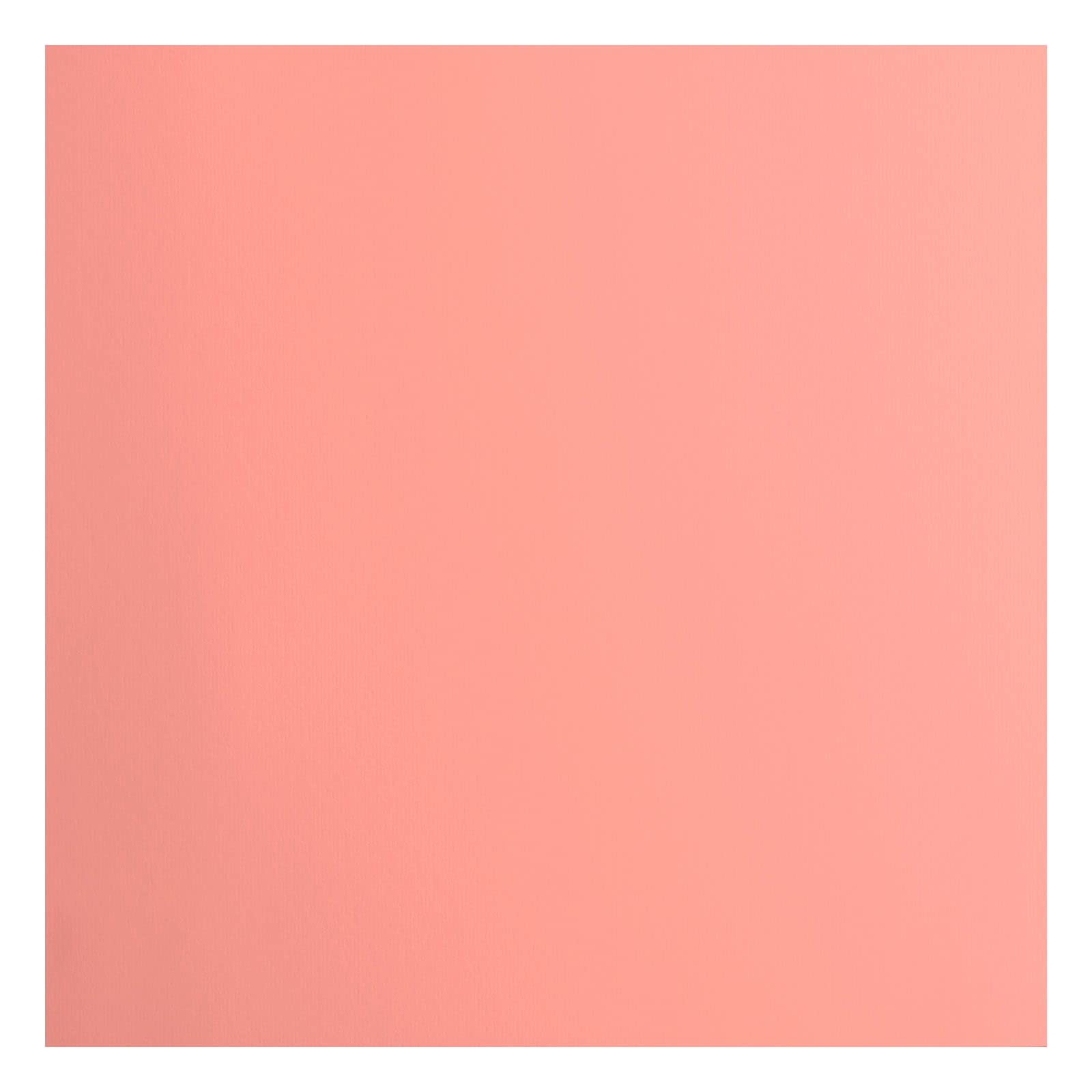 Florence Cardstock Smooth - Coloured Card Making Supplies 12 x 12 inch - Pink - 20 Sheets - Coloured Paper for Scrapbooking, Card Making, Die Cutting and Paper Crafts - 216 GSM - Dahlia