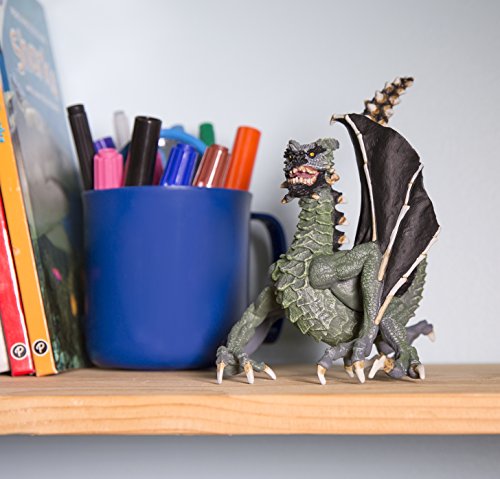Safari Ltd. Sinister Dragon - Realistic Hand Painted Toy Figurine Model - Quality Construction from Phthalate, Lead and BPA Free Materials - For Ages 3 and Up