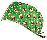 Mens And Womens Medical Scrub Cap - Mini Santas On