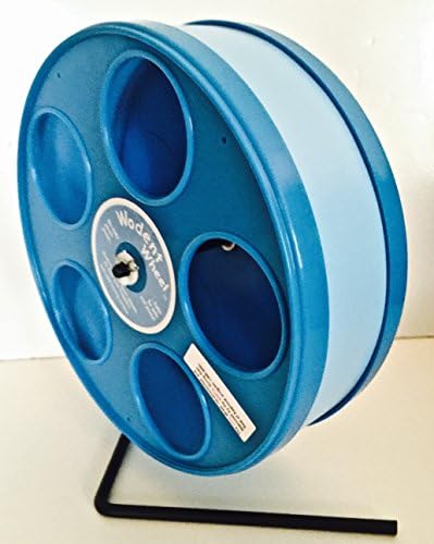 8" Wodent Exercise Wheel (Light Blue &amp; Blue)