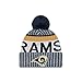 New Era Los Angeles Rams NFL Sideline On Field 2017 Sport Knit Beanie Beany Grey