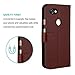 Vivefox 2017 Google Pixel 2 XL Wallet Case, Leather Kickstand Flip Cover + Side Pocket, Magnetic Stand Folio Case with Card Slots for Pixel 2XL 6.0