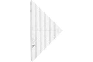 Flying Geese Template Half Square Triangle Ruler Acrylic Quilting Ruler for Strip Piecing and Cutting