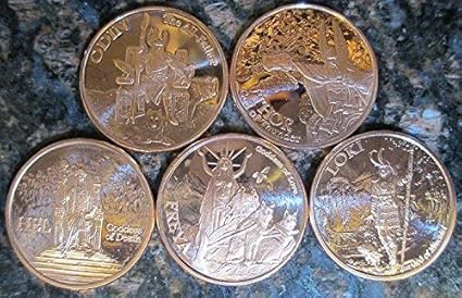 Amazon Com Norse Gods 1 Oz Copper Rounds Complete Set Five Coins Odin Thor Freya Loki And Hel Toys Games Amazon Com Norse Gods 1 Oz Copper Rounds Complete Set Five Coins Odin Thor Freya Loki And Hel Toys Games
