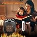 Space Heater - 1500W Portable Heater with Adjustable Thermostat, Hot & Cool Fan Modes, Tip-Over & Overheat Protection, Heat Up Fast for Under Desk Floor Office Home, Small Size with Carry Handle