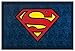 Wildkin Kids 39 x 58 Inch Rug for Boys and Girls, Made From Durable Nylon Material, Features Skid-Proof Backing and Serged Borders, Perfect for Classrooms, Playrooms and Bedrooms, BPA-Free (Superman)