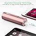 BONAI Portable Charger, Power Bank 5000mAh, (Ultra-Compact)(Aluminum)(Travel) Slim External Backup Battery Pack High-Speed Output Compatible iPhone,iPad,iPod (Rose Gold)