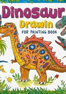 Livro Dinousaur: Drawin forPaiting Book