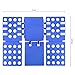 LUOYIMAN T-shirts Folding Board Portable Plastic Magic Fast Clothes Folder Non-slip(Blue)