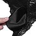 FEESHOW Men's Lace Thongs G String Underwear Crossdress Sissy Pouch Panties (Medium(Waistline:25.0-42.0