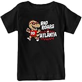 Big Roars in The Field Kid's Dinosaur T-Shirt for Football Fans