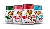 Jelly Belly Liquid Drink Mix - Variety Pack, Naturally Flavored Water Enhancer, Sugar Free, Zero Calorie, Mix Your Own Jelly Bean Candy Flavored Waters, Makes 96 Drinks (Pack of 4 Bottles)