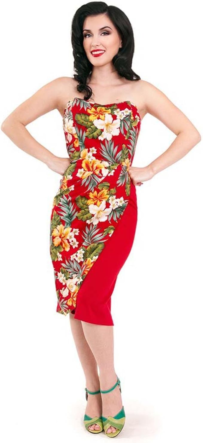 plus size tiki dress