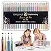 Original Stationery GL-11 Gel Pen Set with Smooth Flow Detail Nib and Long Lasting Ink - Metallic, Glitter, Neon - 48 Pack