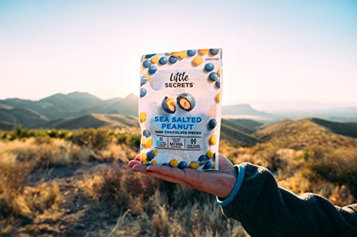 Little Secrets All Natural Fair Trade Gourmet Chocolate Candy - Dark Chocolate Sea Salted Peanut (5 oz, 4 Count) - The World's Most Unbelievably Delicious Chocolate Candies - Thumbnail 6