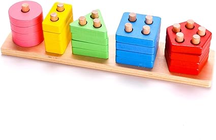 geometric stacking blocks