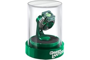 The Noble Collection DC Green Lantern Prop Ring & Display - Die Cast Metal Ring with 4in (10cm) Display Case - Officially Lic
