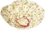 Bath Accessories Bouffant Shower Cap, Olive Vines Print