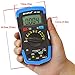 Digital Multimeter, HOLDPEAK 36K Auto-Ranging Multi Tester for Measuring DC AC Voltage, Current, Resistance, Capacitance, Frequency, Diode, Transistor and hfE of 4000 count (Blue)