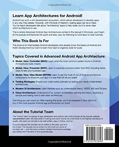 Advanced Android App Architecture (First Edition | コレクションファッションデザイン
