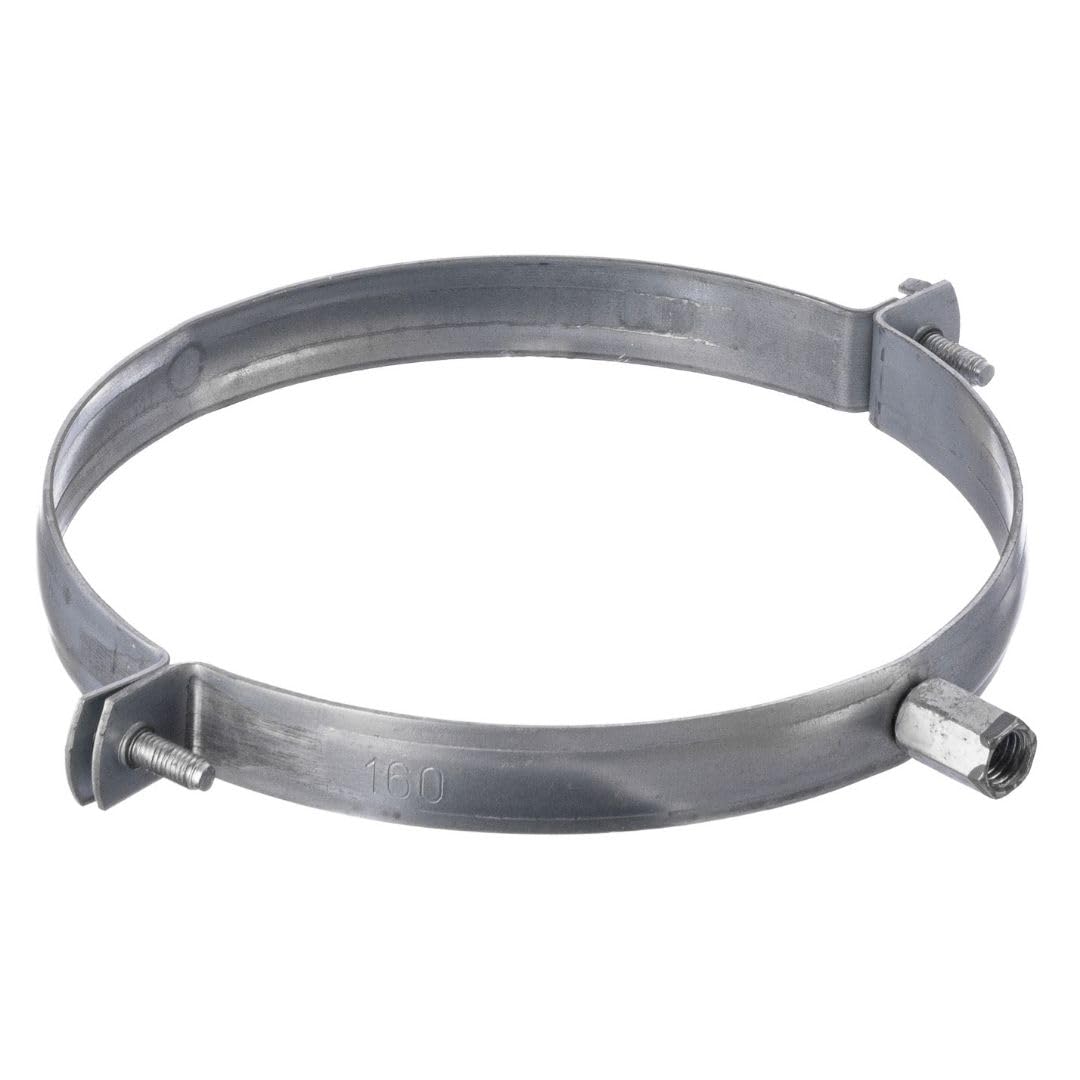 Ø 160mm / 6 inch Steel Pipe Bracket/Clamp - Suspension Ring - Duct Holder