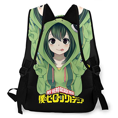 My Hero Academia Backpack Froppy Asui Tsuyu Boku No Hero Daypack