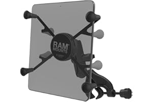 RAM Mounts X-Grip Mount with Yoke Clamp Base for 7"-8" Tablets RAM-B-121-UN8U