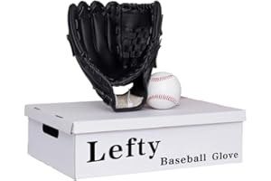 Urby Left Handed Baseball Glove, Left Handed T Ball Glove for Lefty, Left Hand Throw Only. T-ball & Youth Baseball Gloves.