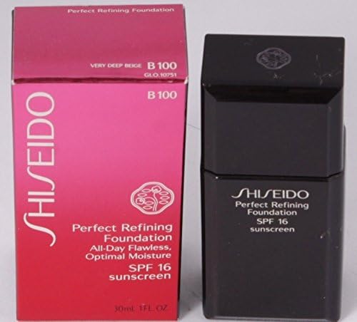 Shiseido Perfect Refining Foundation SPF 16 Very Deep Beige B100 1 Fl Oz