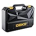 DEKOPRO 40-Piece Tool Set- General Household Hand Tool Kit with Plastic ToolBox Storage