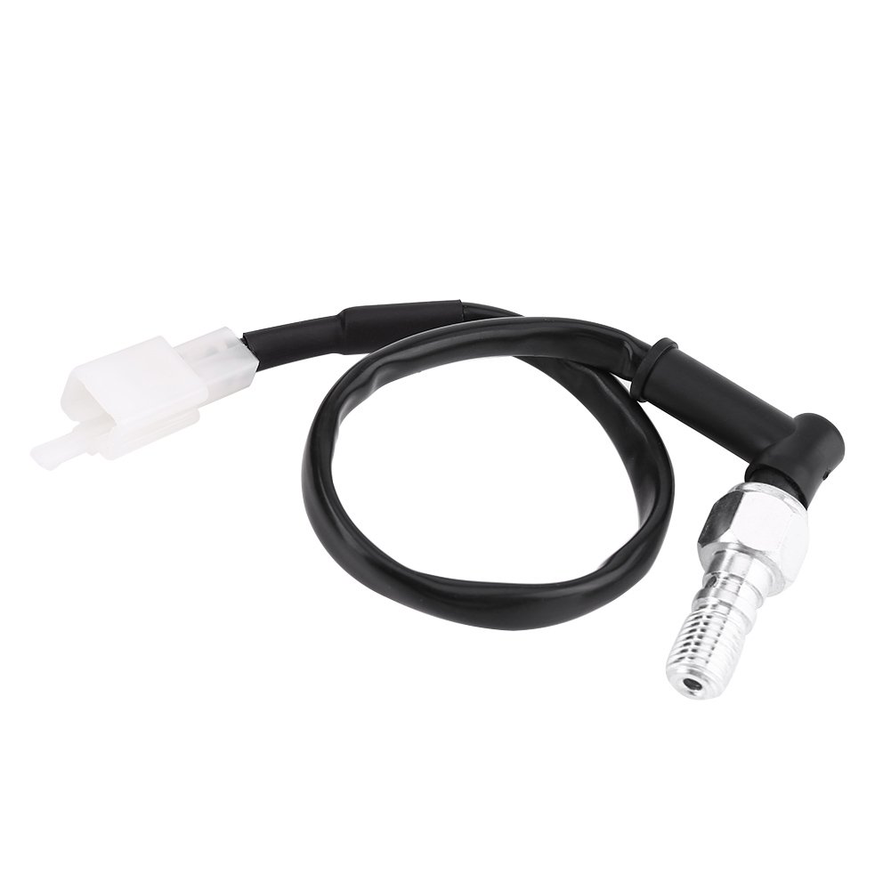 Hydraulic Brake Switch, Motorcycle Rear Brake Light Switch, Dirt Bike Brake Pressure Switch, 10x1.25mm for Motorcycle Braking Systems, Scooter, Dirt Pit Bike, ATV