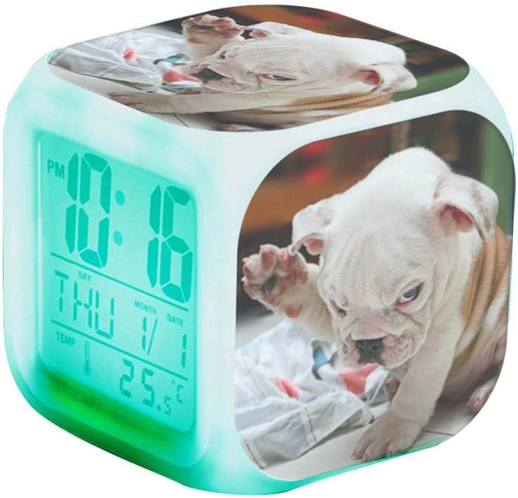 QCNZ1 Teen Alarm Clock Kids Girls Boys LED Digital Bedrooms Alarm Clock Easy Set