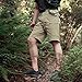 FREE SOLDIER Men's Cargo Hiking Shorts with Belt Lightweight Quick Dry Tactical Shorts with Pockets for Casual Work Golf