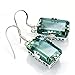 Shimmering Sterling Silver Lab Created Color Change Alexandrite Dangle Earrings