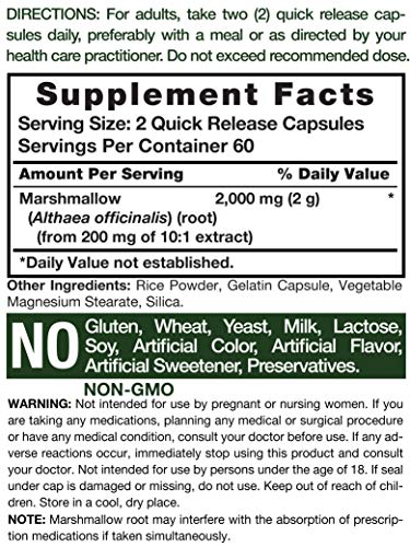 1 Marshmallow+Capsules+Non+GMO+Traditional+Horbaach