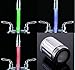 Drhob 1PCS Multicolor Sensor LED Light Water Faucet Tap For kitchen/Bathroom (Color: Multicolor random）