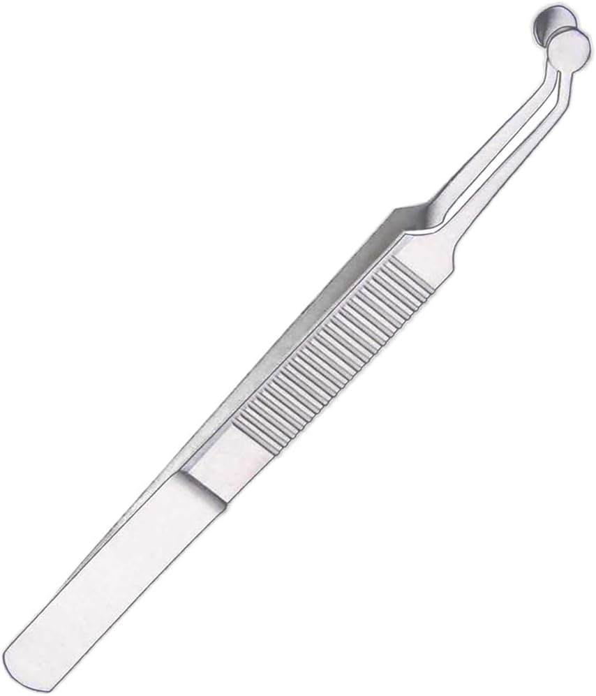 SDENSHI Stainless Steel Arita Tauber Meibomian Gland Expressor Forceps, Easy to Use, Safe