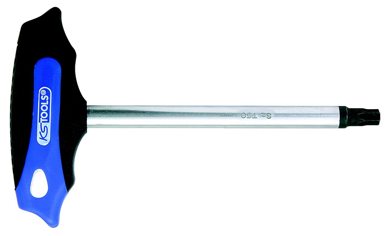 KS Tools 158.8022 ERGOTORQUEplus T-handle TX key wrench short, T20