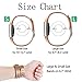 Wepro For Fitbit Charge 2 Bands, Replacement Accessories Bracelet Strap with Newest Colors for Fitbit Charge 2 HR, Rose Gold, Small
