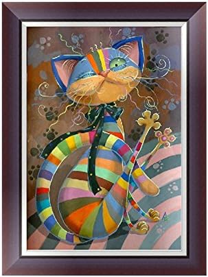 Cat 5D Diamond Painting DIY Kit Rhinestone Painting Craft Supply for Art Craft DIY Home Decoration