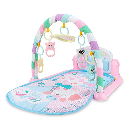 image for ASOSMOS Baby Play Mat Fitness Bodybuilding Frame Pedal Piano Music Car