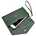 Krosslon Rfid Passport Holder Wristlet Travel Wallet Trifold Documents Organizer Slim Purse, Fit US UK CA Passport Cover Best Traveling Accessories for Women, Dark Green(8#)