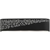 Livex Lighting Noria 2 Light Wall Sconce Black Finish