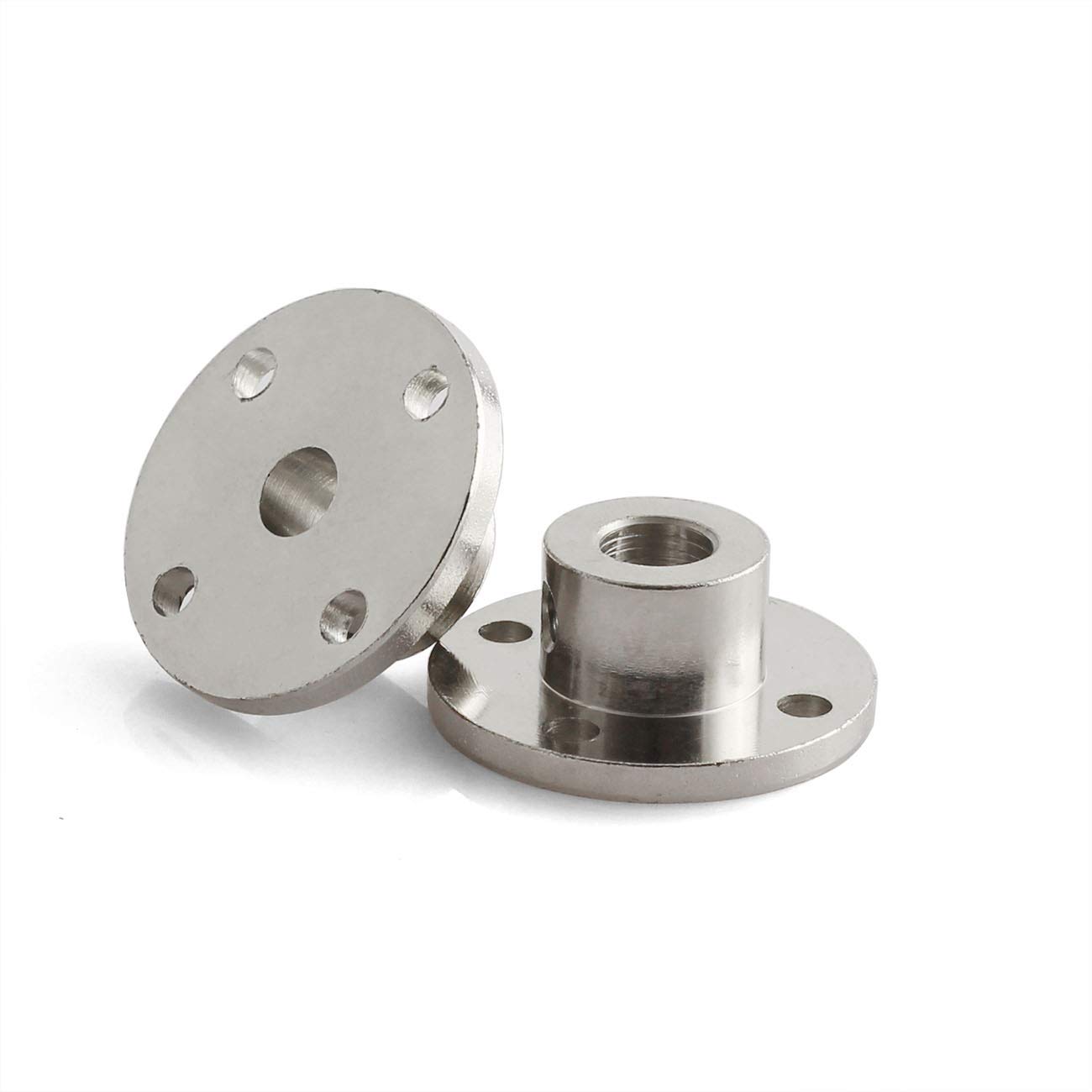 ZRM&E 2Pack 8mm Rigid Flange Shaft Coupling DIY Model Accessory Guide