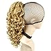 Spiral Curly Hair Piece Blonde mix Ponytail Irish Dance Extension