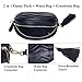 GEEAD Fanny Packs for Women Fashion Waist Bag Leather Belt Bum Bag Waterproof